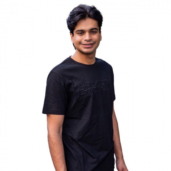 HRT T-Shirt Logo schwarz
