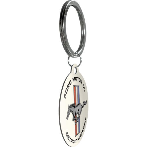 Llavero Ford Mustang - Horse & Stripes Logo