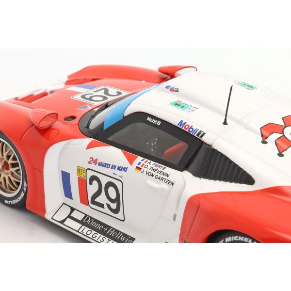 Porsche 911 GT1 #29 24h LeMans 1997 von Gartzen, Thevenin, Ferte 1:18