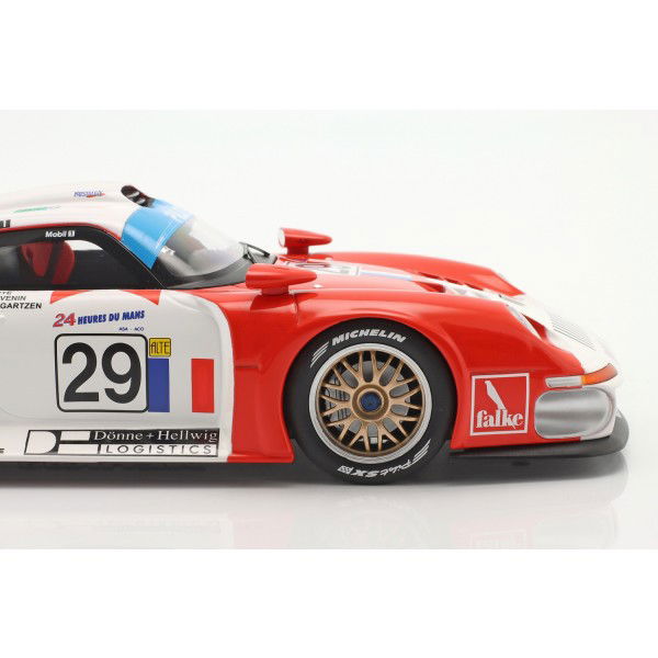 Porsche 911 GT1 #29 24h LeMans 1997 von Gartzen, Thevenin, Ferte 1:18