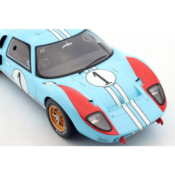 Ford GT40 MK II #1 2nd 24h LeMans 1966 Miles, Hulme 1/12