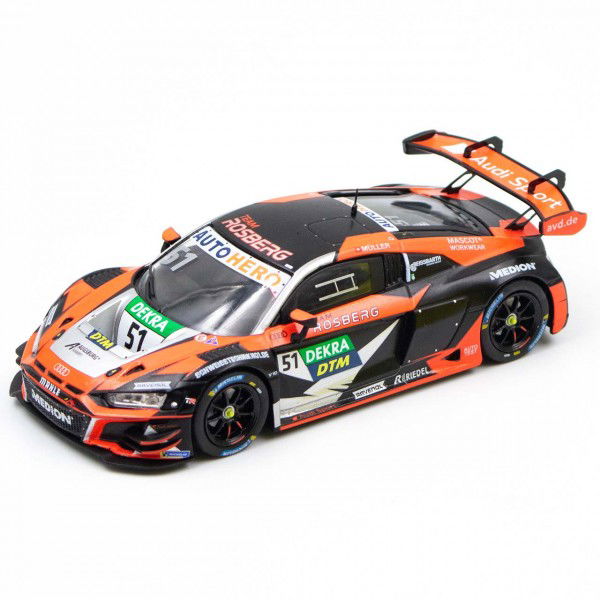 Audi R8 LMS GT3 Nico Müller #51 Team Rosberg Vincitore Portimão 2 DTM 2022 1/43