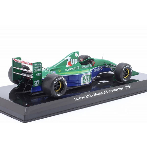 Michael Schumacher Jordan J191 Erstes GP-Rennen 1991 1:24