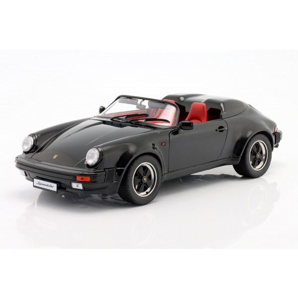 Porsche 911 Speedster 1989 noir 1/12