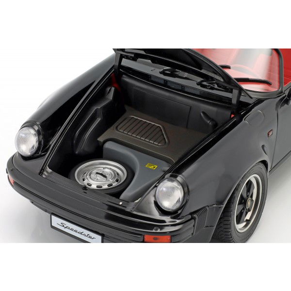 Porsche 911 Speedster 1989 nero 1/12