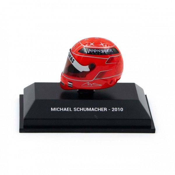 Michael Schumacher casco miniatura 2010 1/8