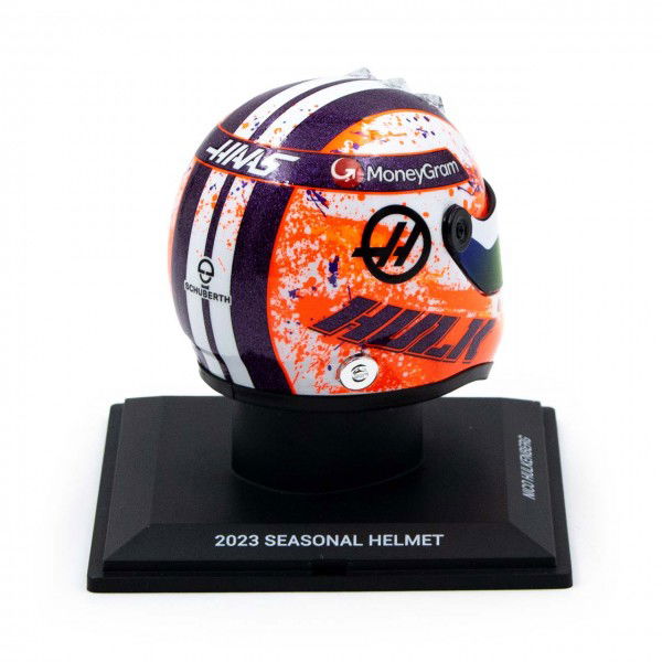 Nico Hülkenberg casco in miniatura Formula 1 2023 1/4