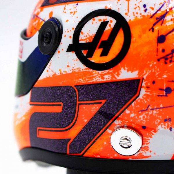 Nico Hülkenberg Miniaturhelm Formel 1 2023 1:4