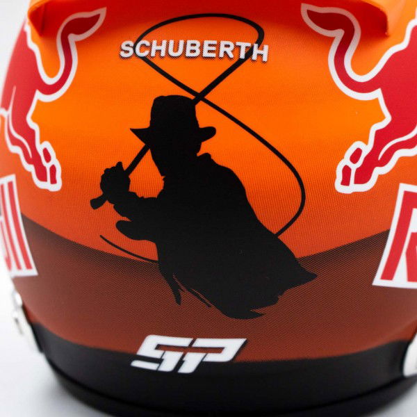 Sergio Pérez casco in miniatura Disney Formula 1 GP del Canada 2023 1/2