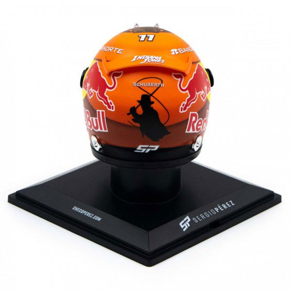 Sergio Pérez casco in miniatura Disney Formula 1 GP del Canada 2023 1/4