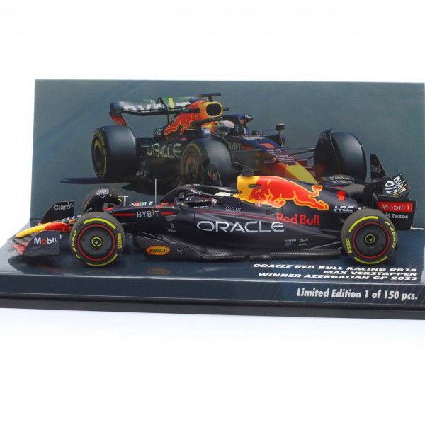 Max Verstappen Oracle Red Bull Racing Sieger Aserbaidschan GP 2022 1:43
