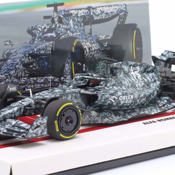 Valtteri Bottas Alfa Romeo F1 Team ORLEN C42 Test Barcelona 2022 1:43