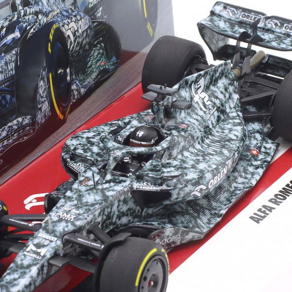 Valtteri Bottas Alfa Romeo F1 Team ORLEN C42 Test Barcelona 2022 1:43