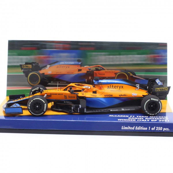 Daniel Ricciardo McLaren F1 Team Formel 1 Gewinner Italien GP 2021 1:43