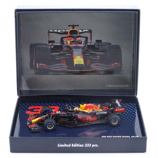 Max Verstappen Red Bull Racing Honda Formel 1 Belgien GP 2021 1:43