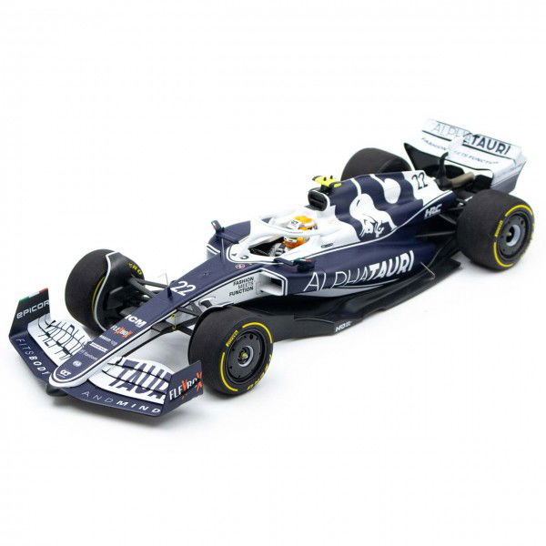 Yuki Tsunoda Scuderia AlphaTauri AT03 Formel 1 Bahrain GP 2022 1:18