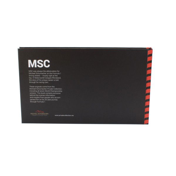 Michael Schumacher Book 2018 backside