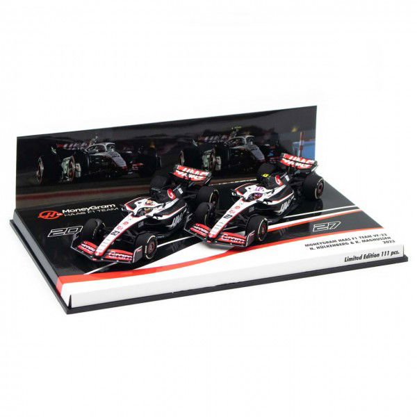Haas F1 Team 2023 Hülkenberg / Magnussen Doppel-Set 1:43