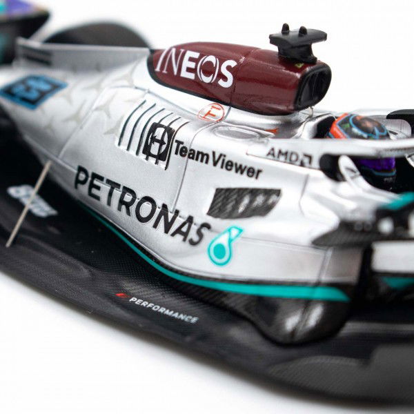 George Russell Mercedes AMG Petronas W13 Formula 1 Miami GP 2022