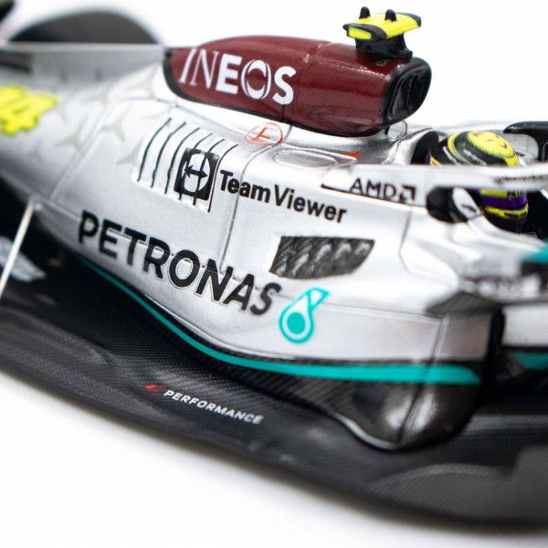Lewis Hamilton Mercedes AMG Petronas W13 Formel 1 Miami GP 2022 1:43