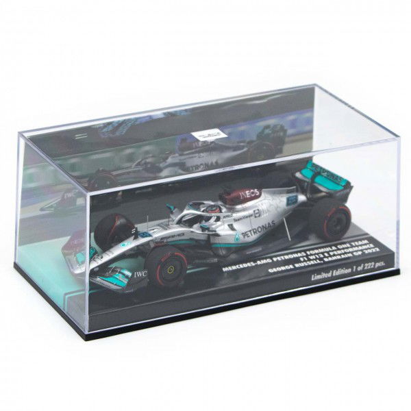 George Russell Mercedes AMG Petronas W13 Formel 1 Bahrain GP 2022 1:43