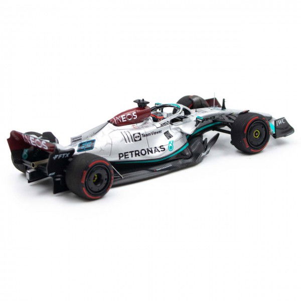 George Russell Mercedes AMG Petronas W13 Formel 1 Bahrain GP 2022 1:43