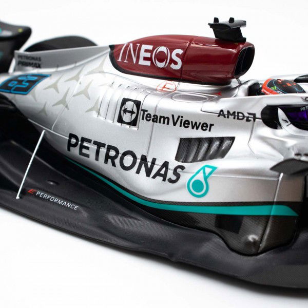 1/18 ミニチャンプス メルセデスAMG W13 G.ラッセル Minichamps 1:18 G. Russell Mercedes-AMG F1 W13 #63 1st F1