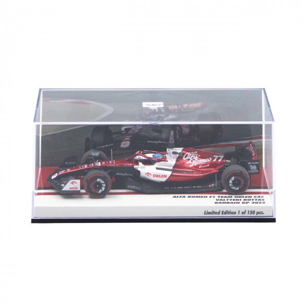 Valtteri Bottas Alfa Romeo F1 Team ORLEN C42 Bahrain GP 2022 1:43