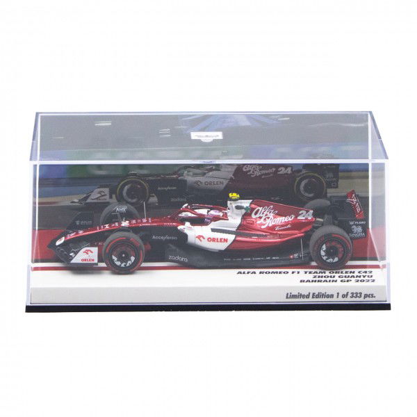 Zhou Guanyu Alfa Romeo F1 Team ORLEN C42 Bahrain GP 2022 1:43