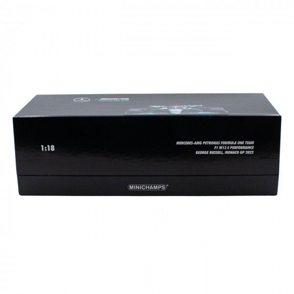 George Russell Mercedes AMG Petronas W13 Formel 1 Monaco GP 2022 1:18