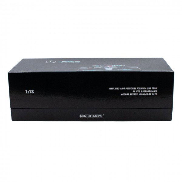 George Russell Mercedes AMG Petronas W13 Formel 1 Monaco GP 2022 1:18