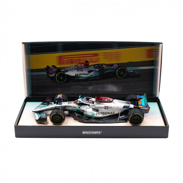 George Russell Mercedes AMG Petronas W13 Formel 1 Miami GP 2022 1:18