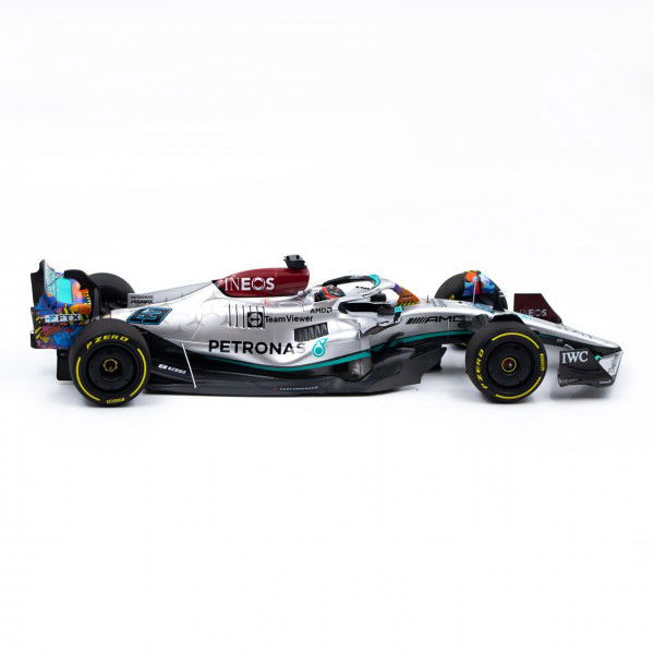 George Russell Mercedes AMG Petronas W13 Formula 1 Miami GP 2022