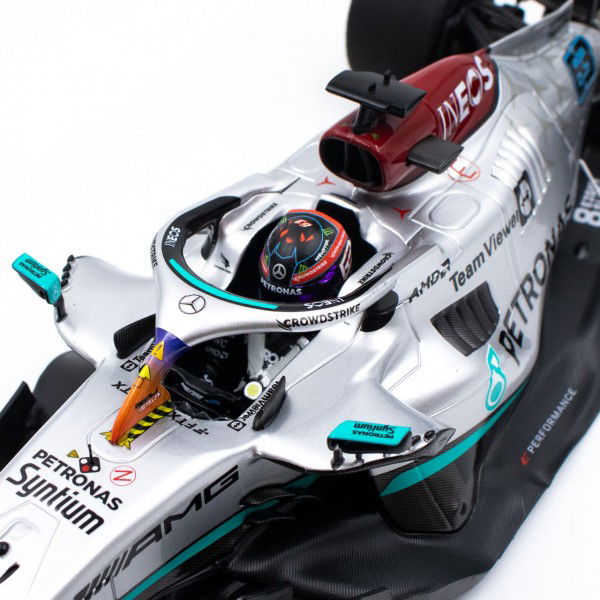 George Russell Mercedes AMG Petronas W13 Formel 1 Miami GP 2022 1:18