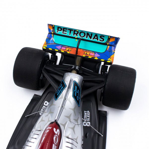 George Russell Mercedes AMG Petronas W13 Formel 1 Miami GP 2022 1:18