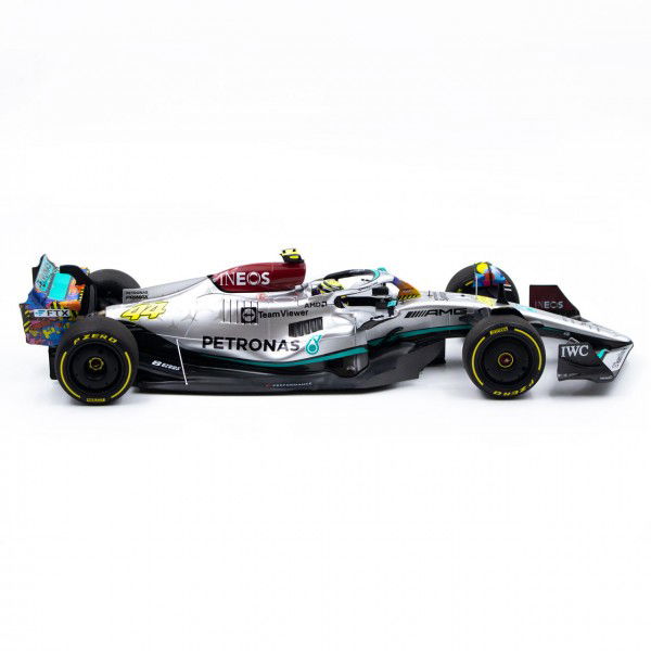 Lewis Hamilton Mercedes AMG Petronas W13 Formel 1 Miami GP 2022 1:18