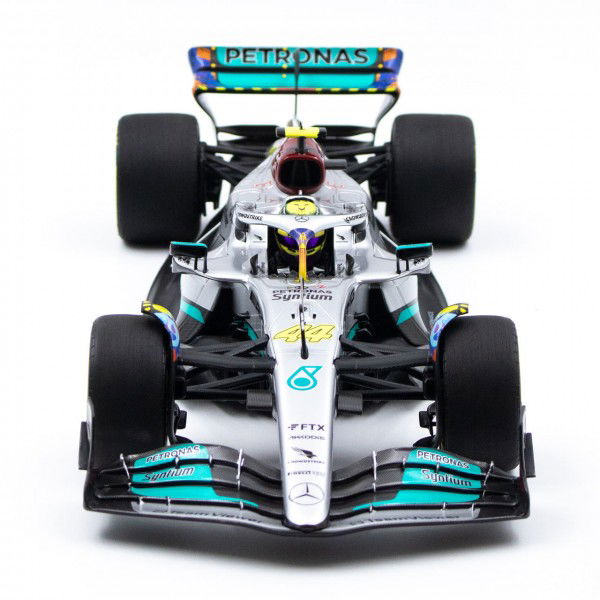 Lewis Hamilton Mercedes AMG Petronas W13 Formel 1 Miami GP 2022 1:18