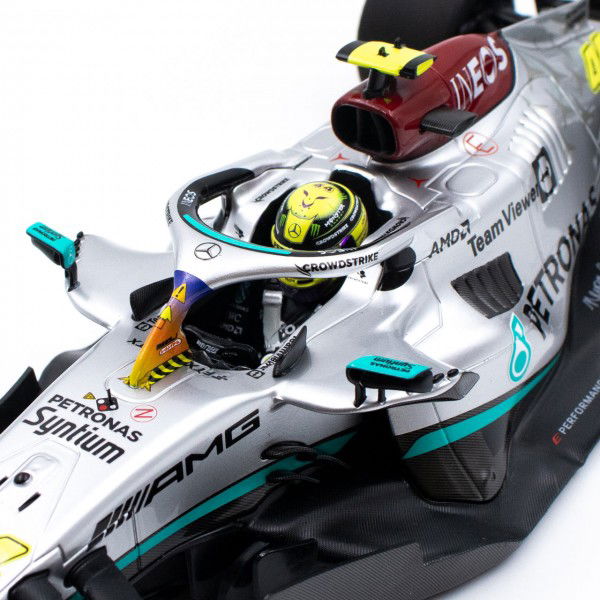Lewis Hamilton Mercedes AMG Petronas W13 Formel 1 Miami GP 2022 1:18