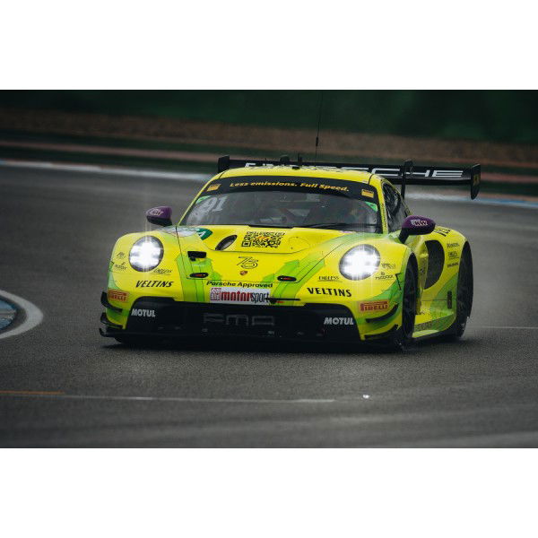 Manthey Grello Art Print - DTM Champion 2023 Thomas Preining - Vista frontale