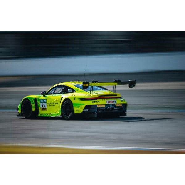 Manthey Grello Art Print - DTM Champion 2023 Thomas Preining - Heckansicht