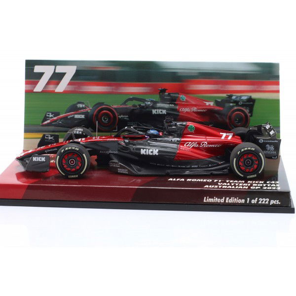 Valtteri Bottas Alfa Romeo F1 Team Stake C43 Formel 1 2023 1:43