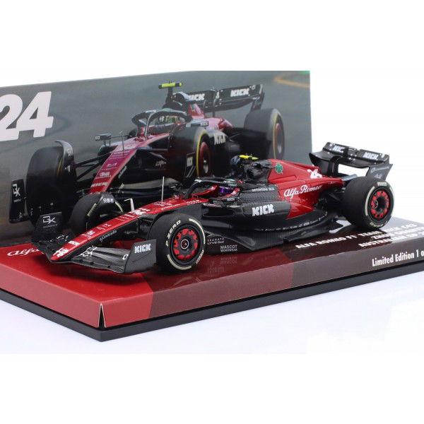 Zhou Guanyu Alfa Romeo F1 Team Stake C43 Australien GP 2023 1:43