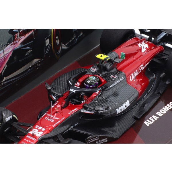 Zhou Guanyu Alfa Romeo F1 Team Stake C43 Australien GP 2023 1:43