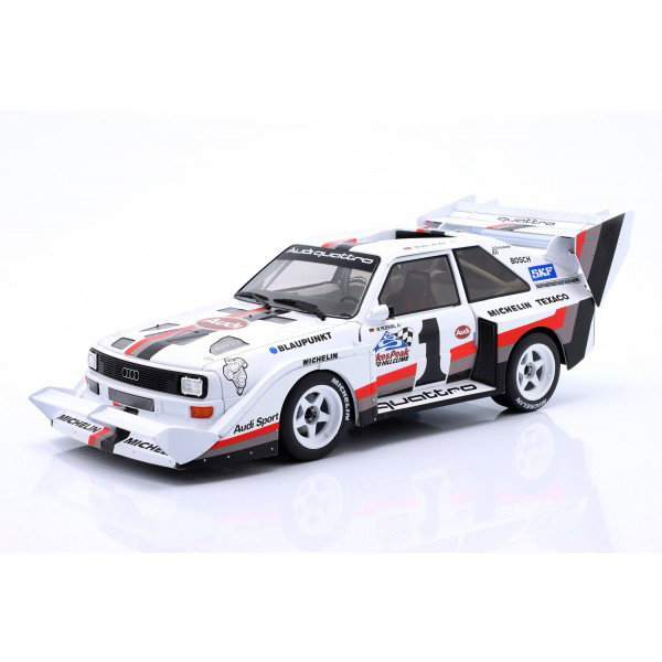 Audi Sport Quattro S1 E2 #1 Vainqueur Pikes Peak 1987 Walter Röhrl 1/18