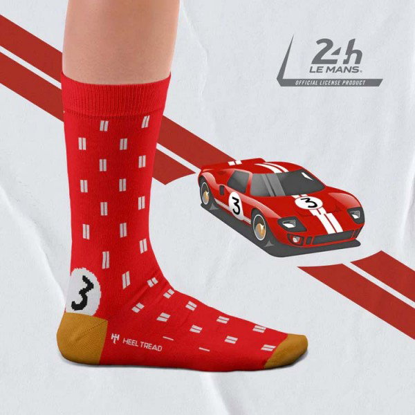 Le Mans 66 Calze Confezione da 4