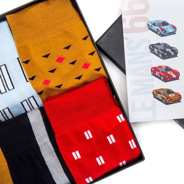 Le Mans 66 Chaussettes Lot de 4