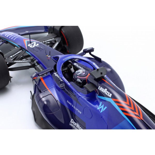 Alexander Albon Williams Racing FW44 Formel 1 Bahrain GP 2022 1:18