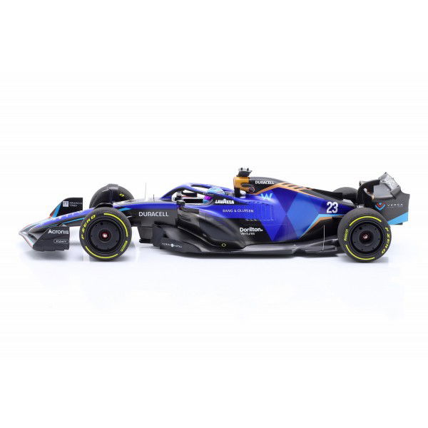 Alexander Albon Williams Racing FW44 Formel 1 Miami GP 2022 1:18