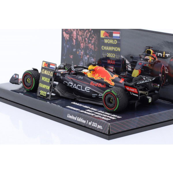 Max Verstappen Oracle Red Bull Racing Sieger Japan GP 2022 1:43