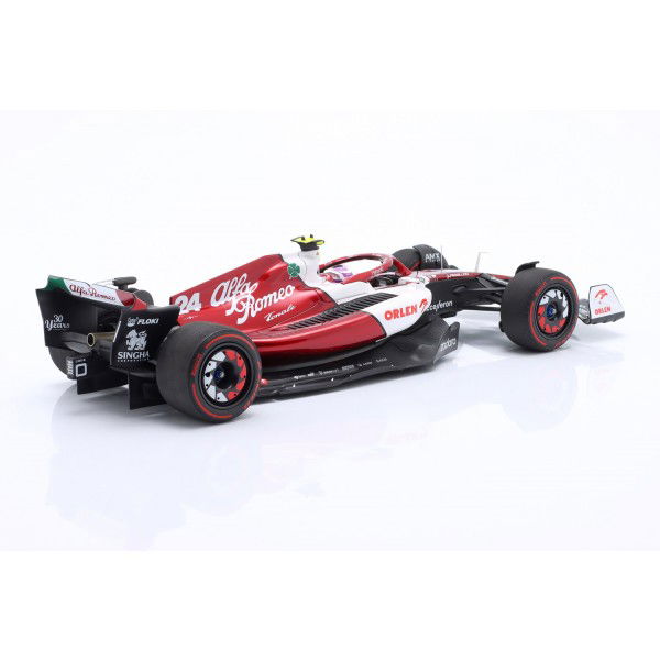 Zhou Guanyu Alfa Romeo F1 Team ORLEN C42 Bahrain GP 2022 1:18